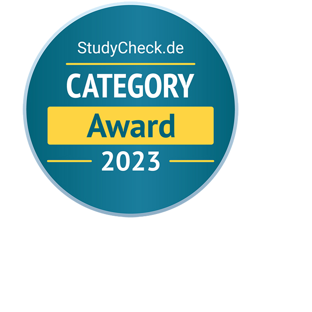 StudyCheck Category Award 2023 - Pforzheim unter den bliebtesten Hochschulen