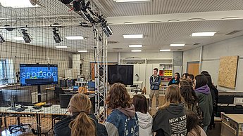 Schülerinnen und Schüler zu Besuch an der Hochschule Pforzheim