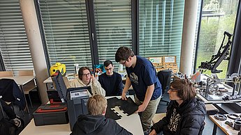 Schülerinnen und Schüler zu Besuch an der Hochschule Pforzheim