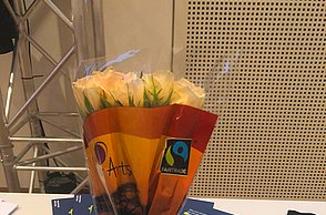 Fairtrade-Blumen