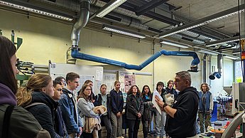 Schülerinnen und Schüler zu Besuch an der Hochschule Pforzheim