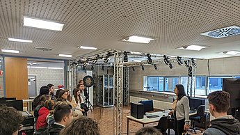 Schülerinnen und Schüler zu Besuch an der Hochschule Pforzheim