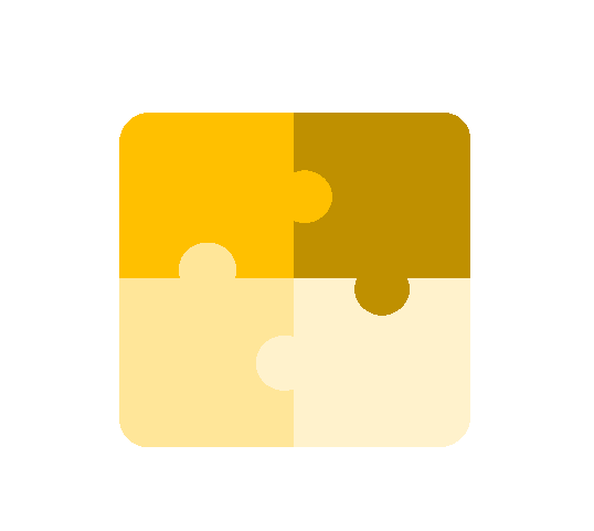 Symbol eines Puzzles