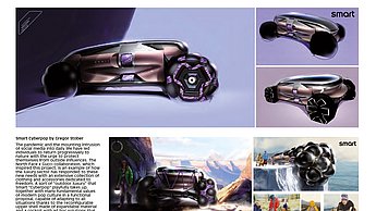 Eine Seite zu Autodesigns
