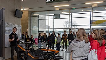 Schülerinnen und Schüler zu Besuch an der Hochschule Pforzheim