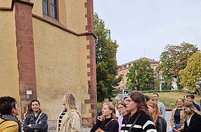 Goldstadtwalk Schlossruine