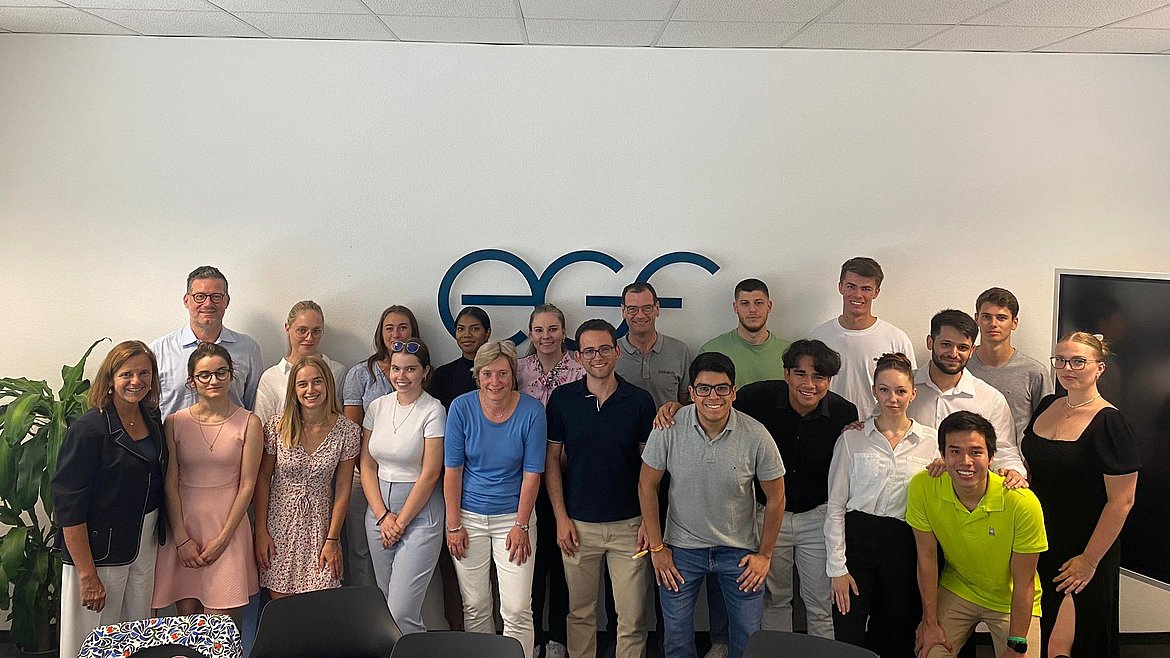 Gruppenfoto Abschlusspräsentationen egf