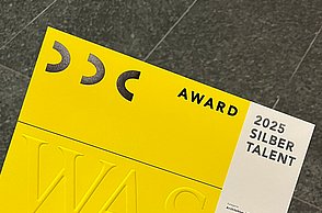Die Urkunde des DDC Silber Awards