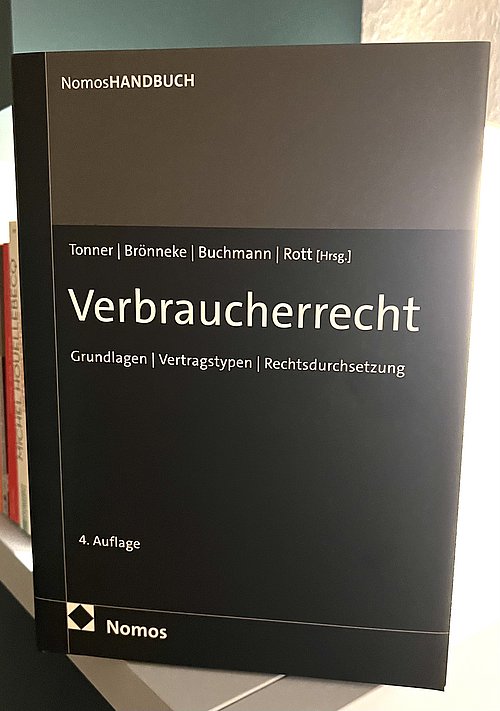 Neuerscheinung: Vierte Auflage des Handbuchs Verbraucherrecht mit Beiträgen des vunk-Instituts