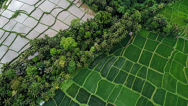 Landschaft Indonesien Drohne