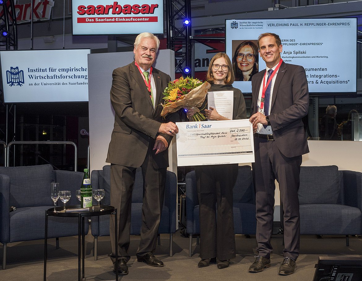 Überreichung des Paul H. Repplinger-Preises an Prof. Dr. Anja Spilski