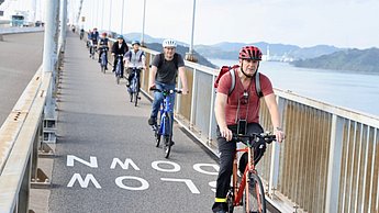 Radweg „Shimanami Kaido“