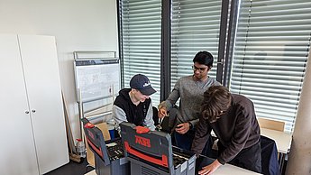 Schülerinnen und Schüler zu Besuch an der Hochschule Pforzheim