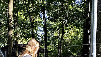 Kinder im Tierpark