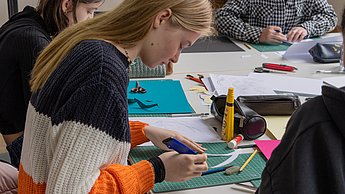 Schülerinnen und Schüler zu Besuch an der Hochschule Pforzheim