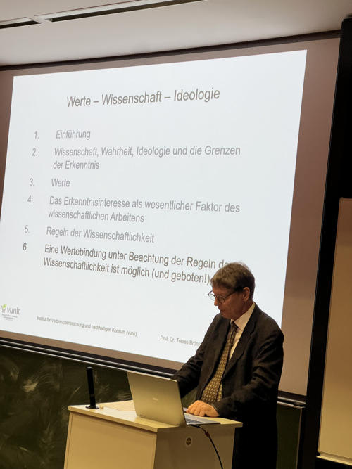 Abschiedsvorlesung von Prof. Dr. Tobias Brönneke