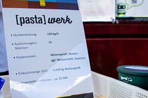 Eigene Pastaproduktion SWKA