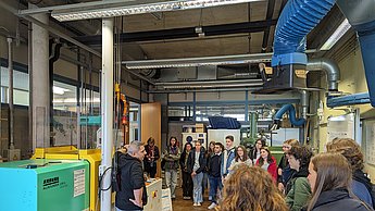 Schülerinnen und Schüler zu Besuch an der Hochschule Pforzheim