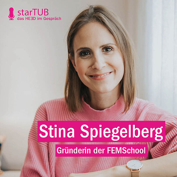 Cover: Stina Spiegelberg, Gründerin der FEMschool
