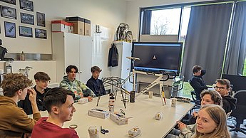 Schülerinnen und Schüler zu Besuch an der Hochschule Pforzheim