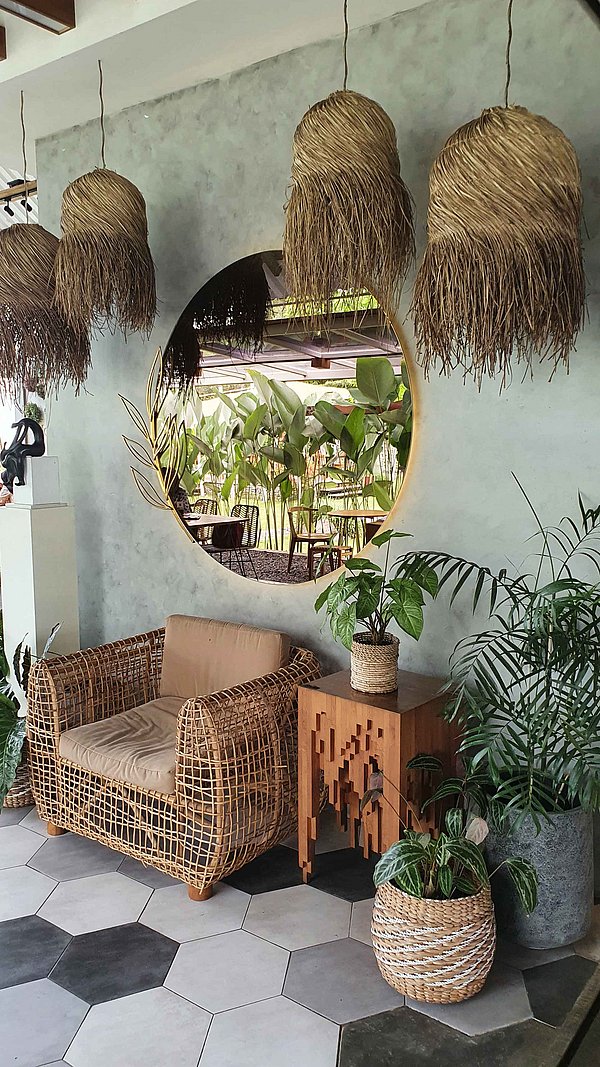 Indonesien Haus innen