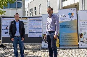 Info-Stand AVENUE und INEC