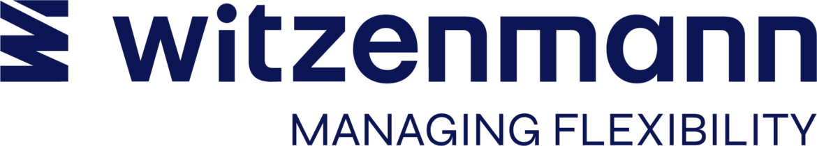 Logo Witzenmann mit Schrift und Symbol