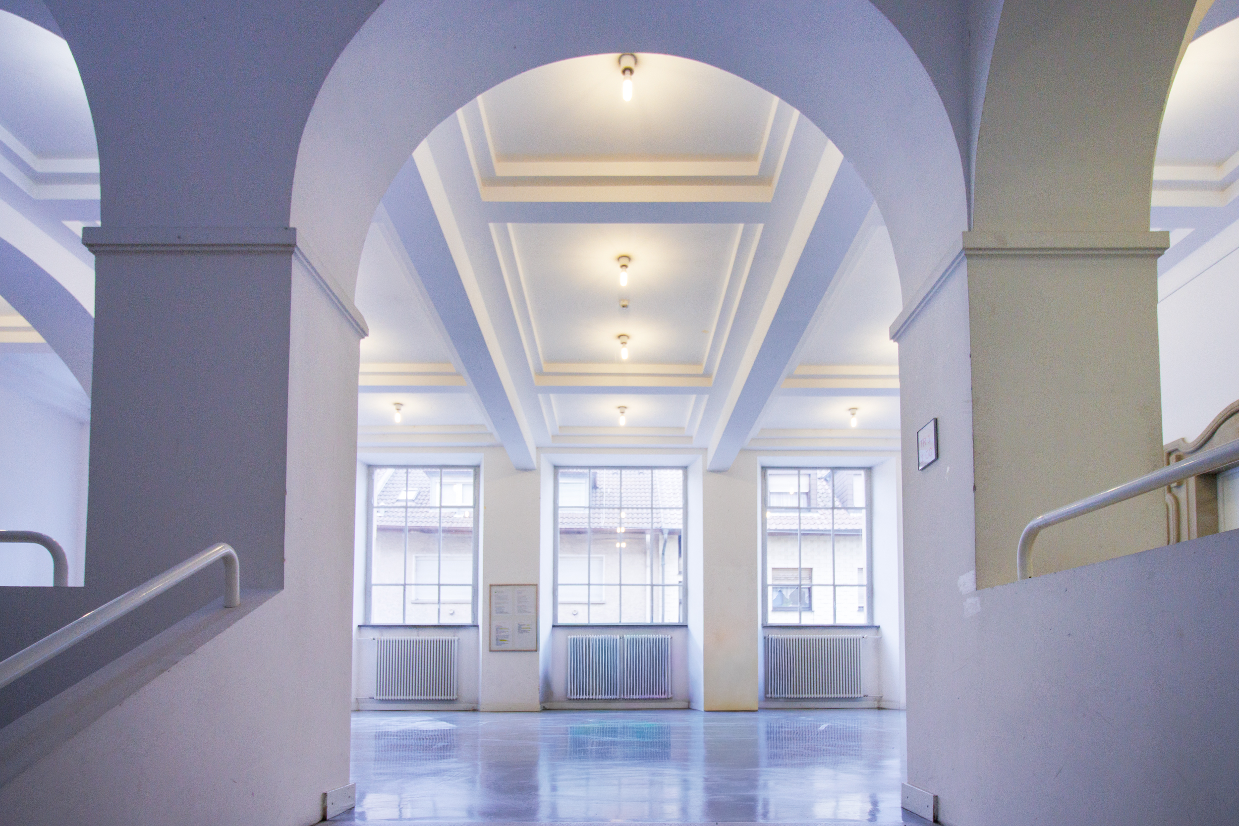 Bild vom Treppenhaus in der Gestaltung