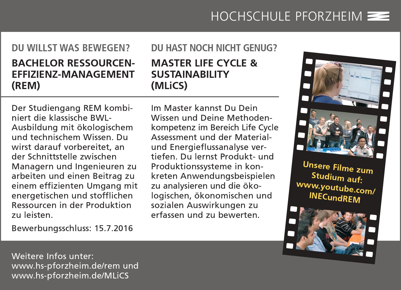 hochschule pforzheim studium promotion