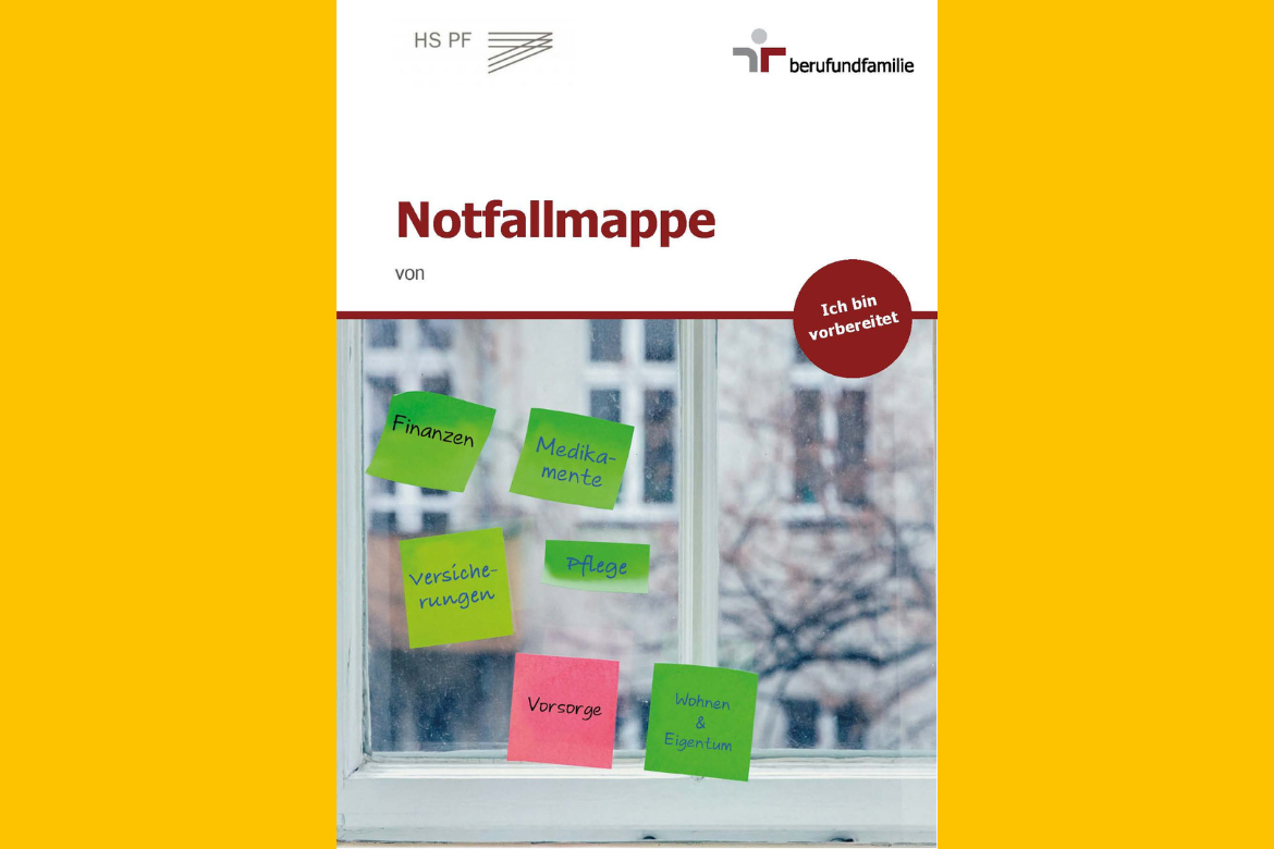 Notfallmappe der Hochschule Pforzheim
