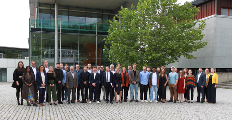 Gruppenbild der Förderpreisträger 2022