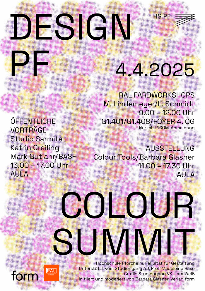 DesignPF Colour Summit Plakat