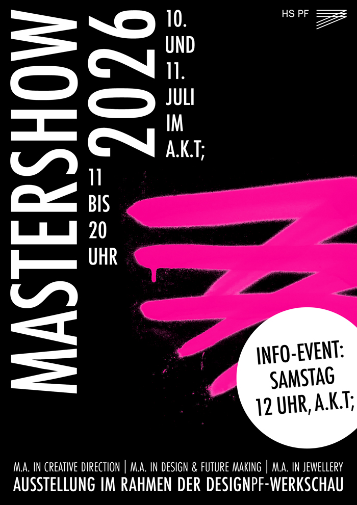 Plakat zur Master Show Sommer 2026