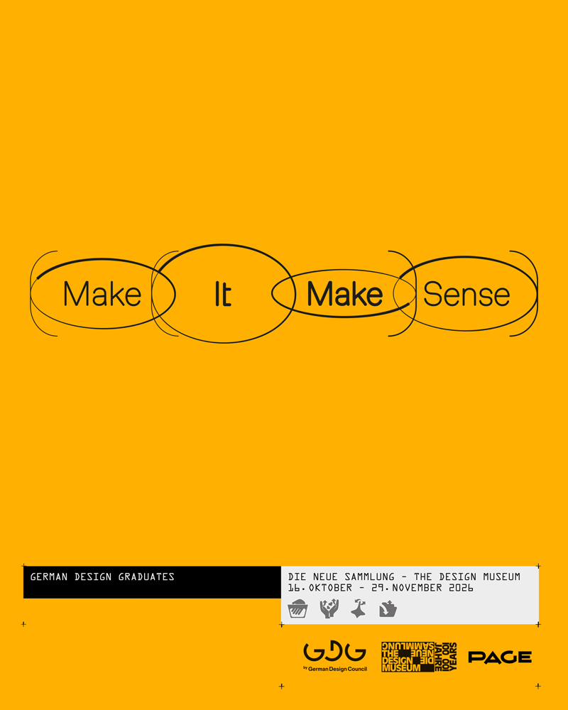 Visual der Ausstellung Make It Make Sense