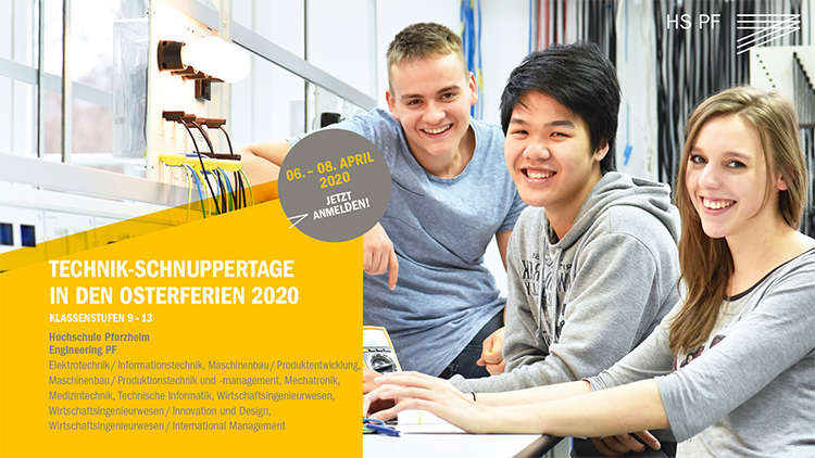 Online-Broschüre "Technik-Schnuppertage in den Osterferien 2020"